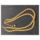 Vintage Faux Pearl Choker - 12-14'