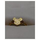 Disney Mickey Mouse Ring Sz 5