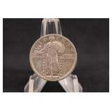 1918-S Standing Liberty Silver Quarter *Excellent