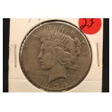 1934-S U.S. Silver Peace Dollar