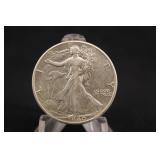 1940 Uncirculated Walking Liberty Silver Half