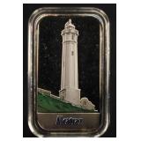 1oz .999 Silver Alcatraz Bar