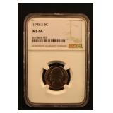 1948-S MS66 Jefferson Nickel