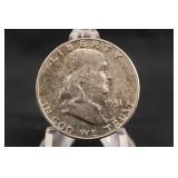 1951-P Uncirculated Franklin Silver Half Dollar