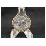 1949 Uncirculated Washington Silver Quarter