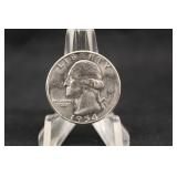 1954-S Uncirculated Washington Silver Quarter