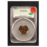 1963 CAC MS65 Certified Lincoln Cent