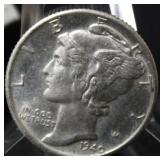 1940-D Mercury Dime Beautiful Coin