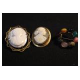 Lot of Three Gold Filled Pins