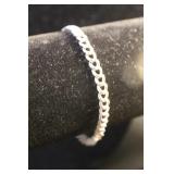 .925 Silver Bracelet 7"