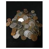 One Pound of Foreign Coins
