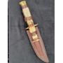 Timber Rattler double knife set in sheath