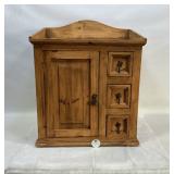 Rustic Pine Nightstand