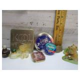 TINS & MINIATURE PERFUME BOTTLES