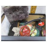 SHOE POLISH & BRUSHES