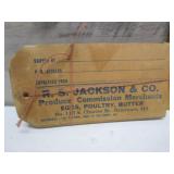 OLD PRODUCE & POULTRY TAGS