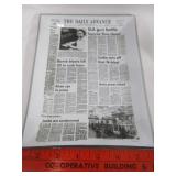 NEWS & DAILY ADVANCE PLATE