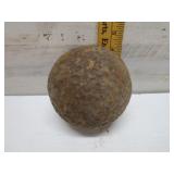 CANNON BALL DUG UP - MAY BE CIVIL WAR