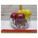 GORHAM CRYSTAL SALAD BOWL