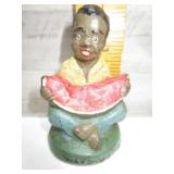 CAST IRON WATER MELON BOY