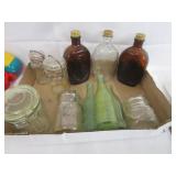 VINTAGE BOTTLES & JARS