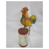 MADE IN THE USA WIND-UP ROOSTER