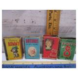 MINIATURE OLD CARD GAMES