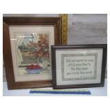 VINTAGE CROSS STITCH PICTURES