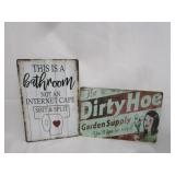 METAL SIGNS