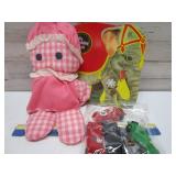 VINTAGE DOLL, BOOK, & CARS