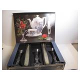 VINTAGE ROSENTHAL MARIA CRYSTAL CANDLE HOLDERS