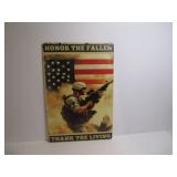 HONOR THE FALLEN & THANK THE LIVING SIGN