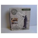 OUTDOORS GUN METAL BLACK STREAMLINE MULTI-TOOL 15