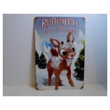 RUDOLPH THE RED NOSED REINDEER TIN POSTER