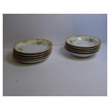 VINTAGE RETIRED EMPRESS CHINA JAPAN BERRY BOWLS &
