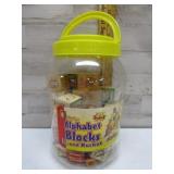 WOODEN ALPHABET BLOCKS