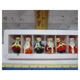 VINTAGE WOODEN ORNAMENTS