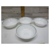4 CORNING CORELLE BOWLS