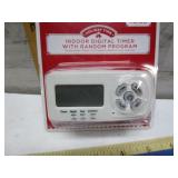 INDOOR DIGITAL TIMER WITH RANDOM PROGRAM