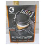 BEVERAGE WARMER WITH USB PORT & CHARGING FEATURES