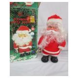 VINTAGE WALKING SANTA