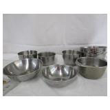 STAINLESS STEEL MIXING BOWLS