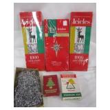 ICICLE & VINTAGE ORNAMENT HOOKS