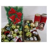 VINTAGE CHRISTMAS ORNAMENTS