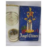 ANGEL CHIMES & CANDLE HOLDER