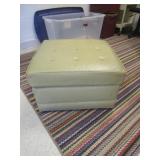 FOOT STOOL WHEELS 23 X 23 X 15