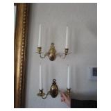 BRASS WALL SCONCES