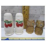 STRAWBERRIES & OWL SALT & PEPPER