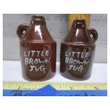 VINTAGE LITTLE BROWN JUGS