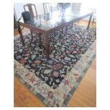 NICE LARGE AREA RUG TABLE DOES NOT CONVEY - 156 X